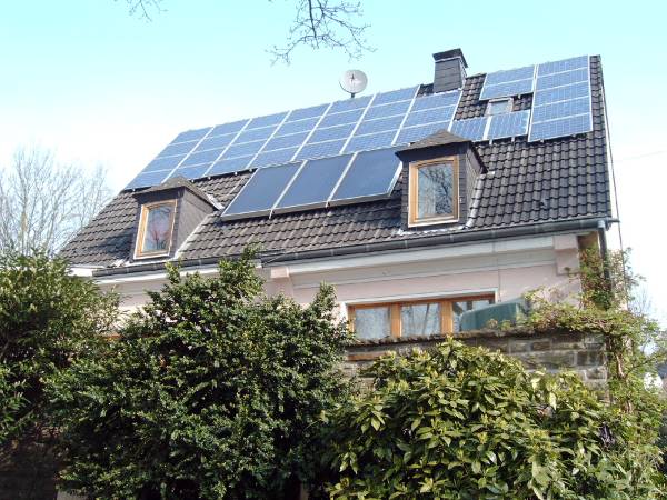 Kollekoren auf dem Dach